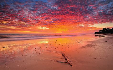 Gambar Pemandangan Matahari Terbenam Di Laut Kumpulan Gambar Panorama