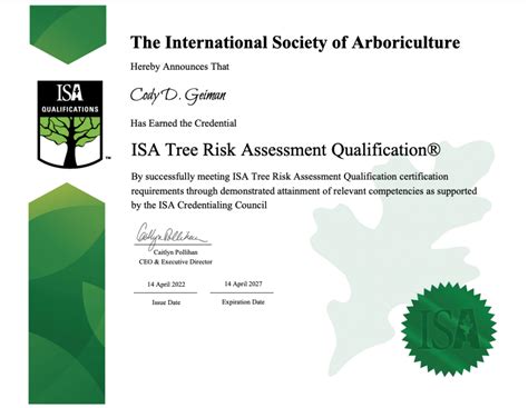 Isa Fillable Tree Risk Assessment Form Printable Forms Free Online