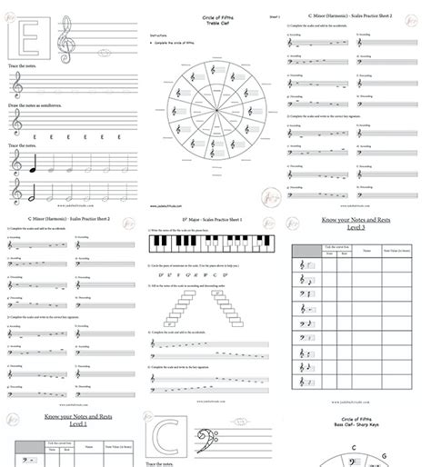 Music Theory Printables