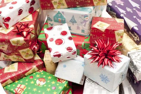Photo of Pile of colorful assorted Christmas gifts | Free christmas images