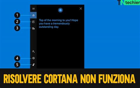 Come Risolvere Cortana Non Funziona In Windows 10 ⋆ Techienity