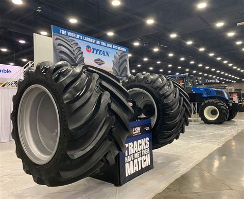 Titan Debuts New Tread Design On The Worlds Largest Farm Tire Agdaily