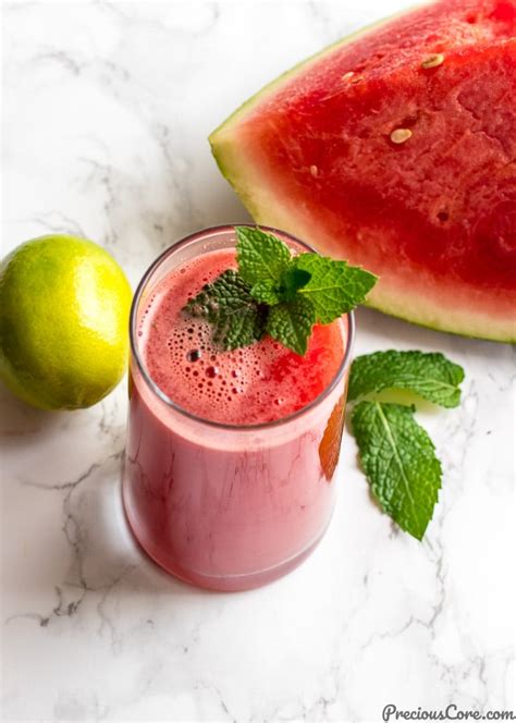 Watermelon Mint Juice Precious Core