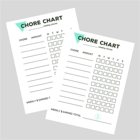 adult chore charts for husbands and wives thrifty little mom