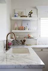 Marble Look Shelf Pictures