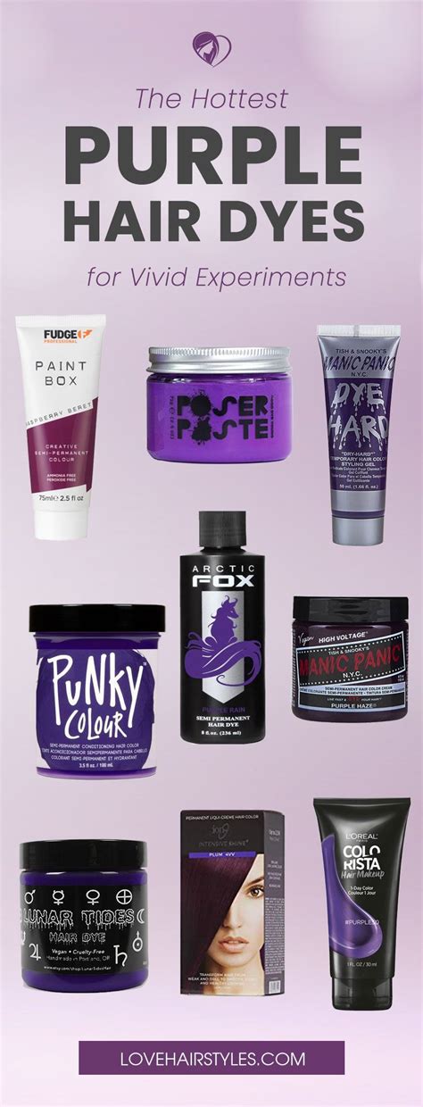 For professional grade solutions, look to l'oreal's color and co: 9 Fantastic Purple Hair Dye Brands To Forget About ...