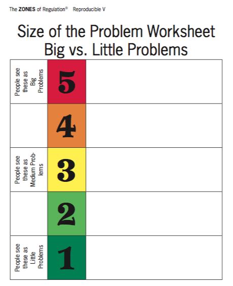 For kids with attention deficit hyperactivity disorder, that. Image result for SIZE OF THE PROBLEM | Zones of regulation ...