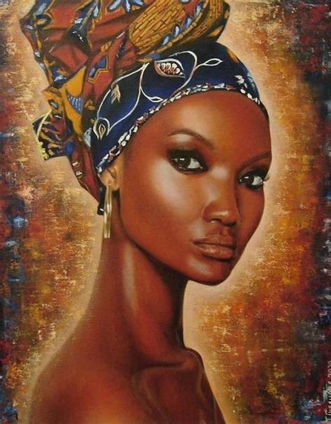Black Women Art African American Art African Art Woman Painting Art