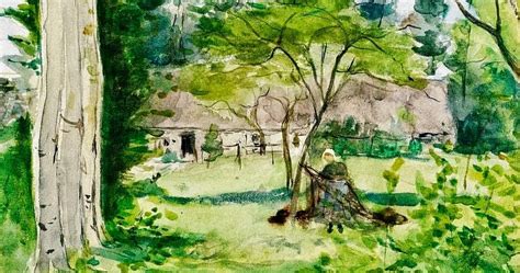 Impressionist Paintings And Painters Landscape By Berthe Morisot