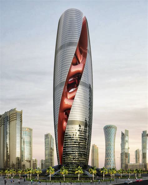 Impressive Cytokinesis Сoncept Tower In Doha Qatar
