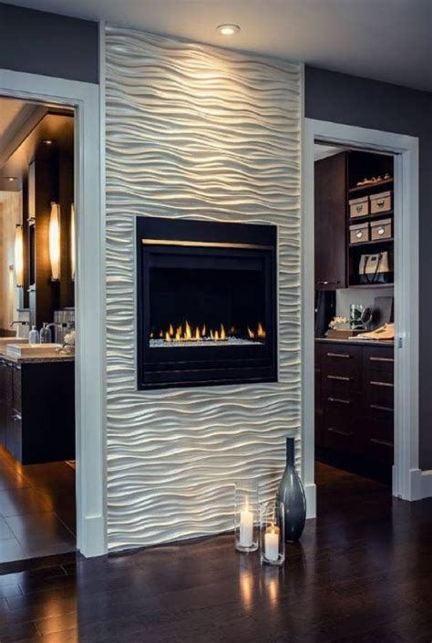 Pin By Clem Around The Corner On Cheminées Fireplace Design Tiled