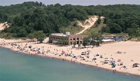 Indiana Dunes National Park And State Park Lake Michigan