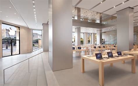 Barcelona Apple Store Architecture 인테리어