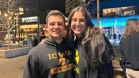 Iowa City celebrates as women's basketball team reaches final