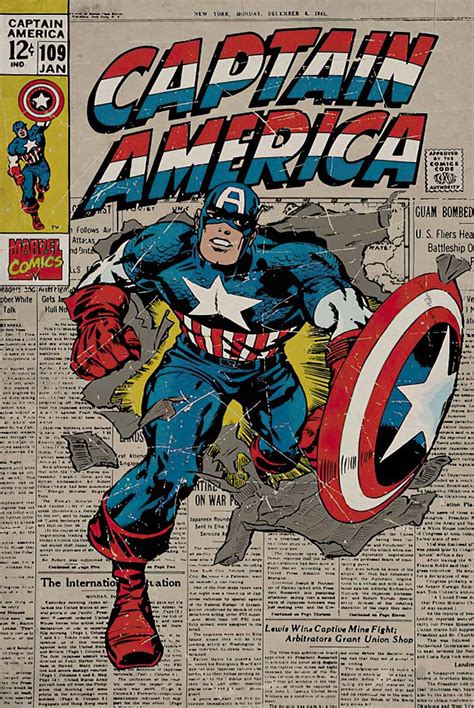 Captain America Comic Books Np