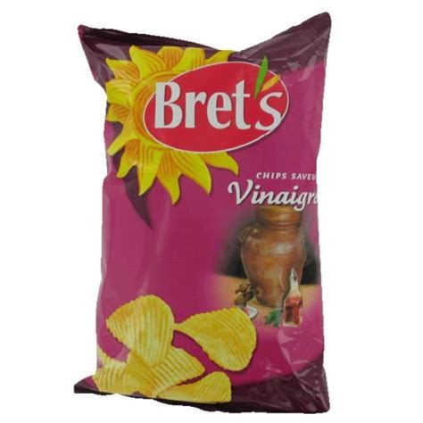 Brets Chips Saveur Sel Et Vinaigre Pomme De Terre De France Huile