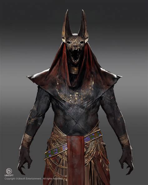 Jeff Simpson Assassins Creed Origins Anubis Outfit Concept