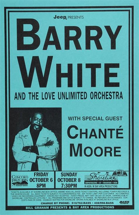 Barry White And The Love Unlimited Orchestra Posters At Wolfgangs