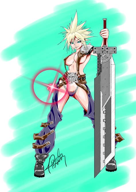But i drew this on a whim. Cloud Strife FF VII fanart gender by Dante13666 on DeviantArt