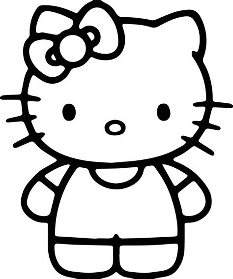 Coloring Pages Hello Kitty Printable - 103+ File SVG PNG DXF EPS Free