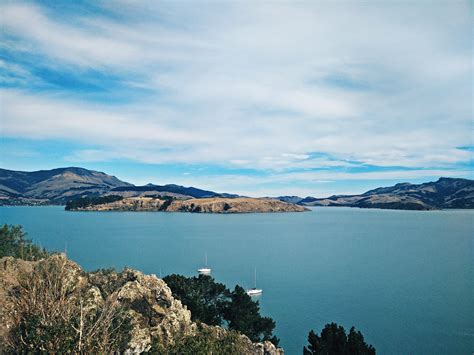 Landscape And Water Around Christchurch New Zealand Image