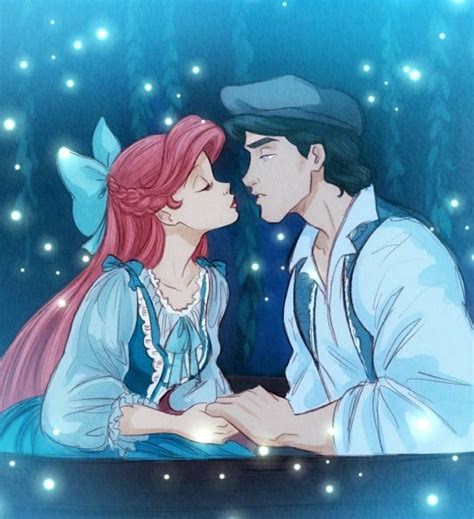 anime disney princess ariel and prince eric