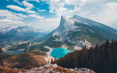 Mount Rundle East End Of Rundle Eeor 4k Mountains Canmore Alberta