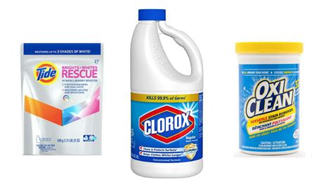 Bleach does not contain soaps or detergents to clean the fabric; If your laundry looks dingy, the right bleach will make it ...