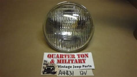 Jeep Willys Mb Gpw Dodge Wc 12 Volt Headlight Bulb 5 34 Fits