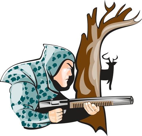 Deer Hunter Clipart Free Download On Clipartmag