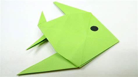 Easy Origami Fish Origami Fish Instructions Paper Craft