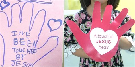 Jairus Daughter Worksheet Get Kids To Trace Their Palm On Multi