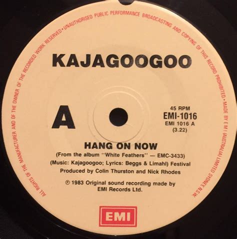 Kajagoogoo Hang On Now Magician Man Vinyl Discogs