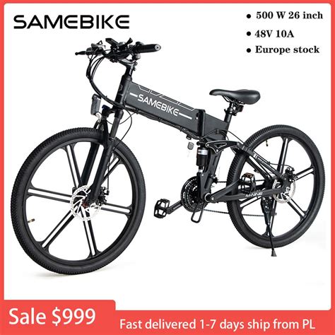 จักรยานsamebike Electric Bike 500w Lo26ii Ebike 26inch Folding Electric