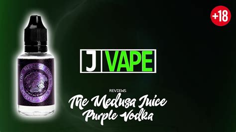 Review E Liquid Purple Vodka The Medusa Juice Youtube