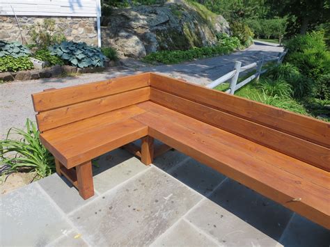 Hand Made Outdoor Bench By Dan Fabian Custom Furniture