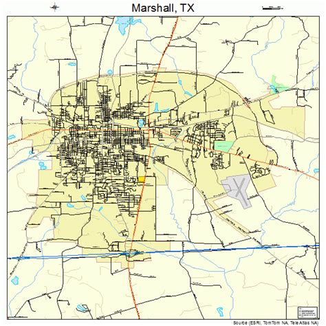 27 Map Of Marshall Tx Online Map Around The World