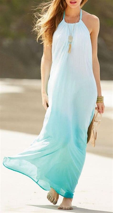 Flowy And Feminine Summer Maxi Dresses To Rock Ombre Maxi Dress