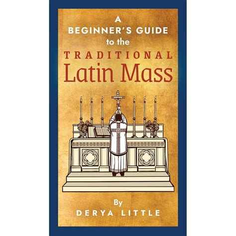 A Beginners Guide To The Traditional Latin Mass Hardcover Walmart