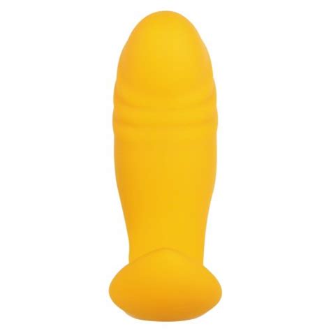 Evolved Creamsicle Silicone Rechargeable Wearable Vibrator With Remote Control Orange Sex