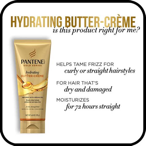 Shopper army has a recruitment survey going on for free gold series hair care products, see if you qualify by taking the survey below. Pantene Pro-V Hydrating Butter Cream with Argan Oil ...