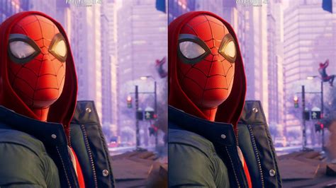 Marvels Spider Man Miles Morales Graphics Modes Comparison Ps54k