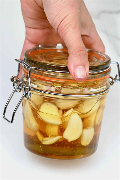 how to make fermented garlic honey alphafoodie