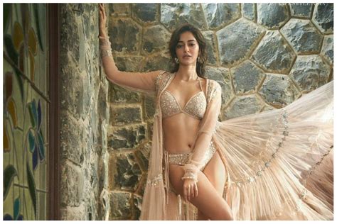 Ananya Pandey Looks Exotic In Blue Bikini Viral Pictures She Is Not