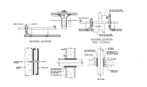 Pipe Clamps And Hangers Drawing Plan In Dwg File Cadbull
