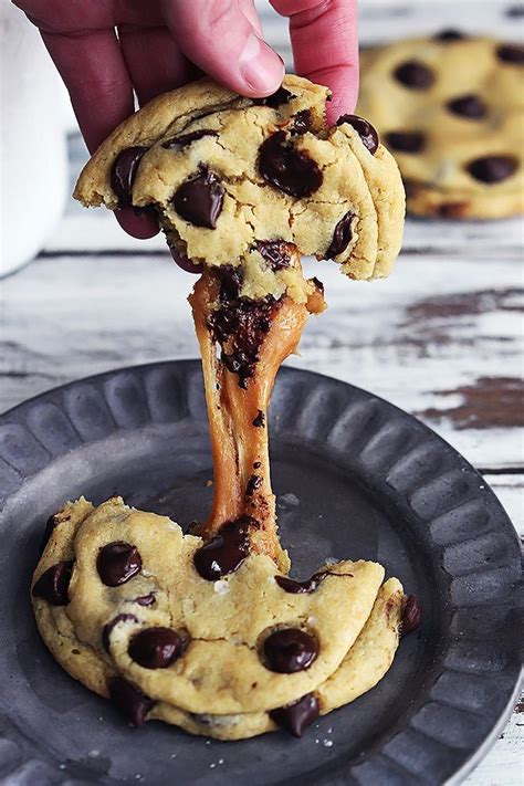Things That Look Good To Eat Salted Caramel Chocolate Chip Cookies