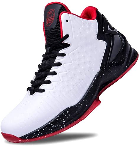 Beita High Upper Basketball Shoes Sneakers Men Breathable White Size