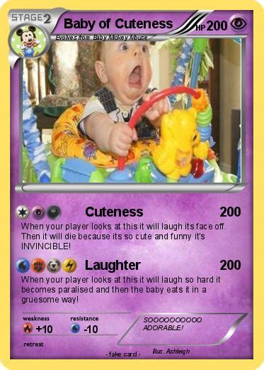 Pokémon Baby Of Cuteness 1 1 Cuteness My Pokemon Card