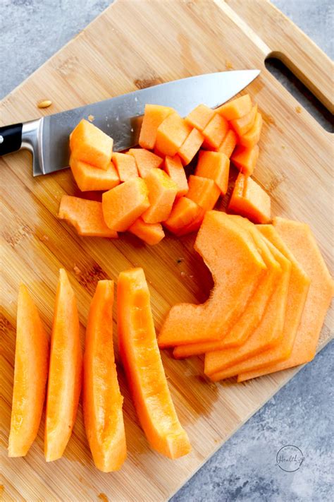 Cut (archaeology), a hole dug in the past. How to Cut a Cantaloupe (3 different ways) - A Pinch of ...