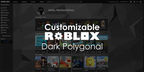 Roblox protocol and click open url: Stylish Roblox Dark | Roblox Live